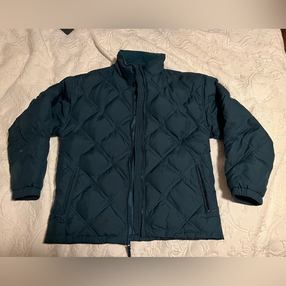 Cabelas Turquoise Down Jacket - image 1